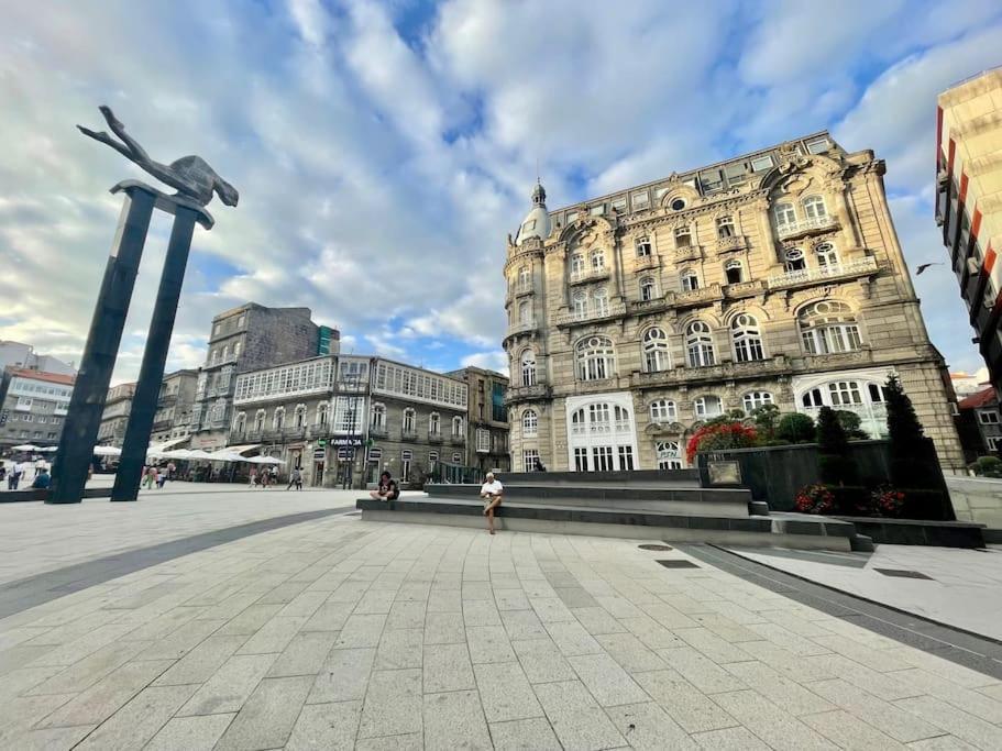 Espectacular Casa Centro De Vigo Villa Ngoại thất bức ảnh
