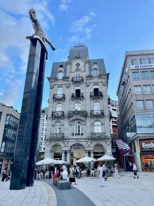 Espectacular Casa Centro De Vigo Villa Ngoại thất bức ảnh
